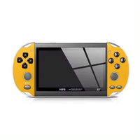 X7 lecteur de jeu portable 4.3 pouces Console de jeu vidéo rétro cadeau de noël jeux intégrés Offre Spéciale cadeau pour enfant