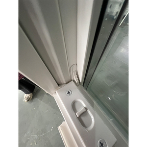 Fenêtres UPVC en gros, fenêtre à guillotine simple en vinyle, blanche ou noire, coulissante verticalement, <span class=keywords><strong>verre</strong></span> trempé - Product Image 5