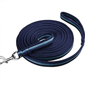 Horse Multicoloured Polyester Lunging Line 8 Meters Equine Lunge Leads with Snap Model H767 - Product Image 3