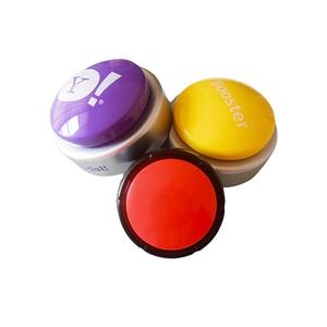 Botón grabable para perro, botones de comunicación para entrenar fácilmente a su perro para presionar botones y voz, lo <span class=keywords><strong>que</strong></span> necesitan (paquete de 4) - Product Image 6