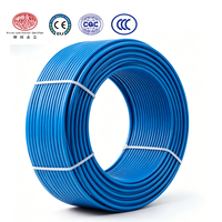 Câble électrique aérien basse tension 450V 1*1.5 mm en cuivre pur, isolé LSZH, ignifuge, série BV, vente en gros usine