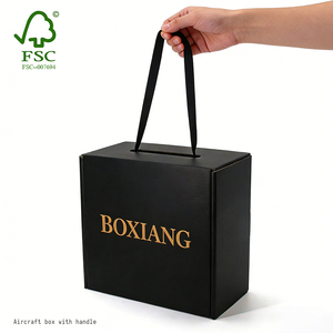 Caja de Embalaje de Cartón con Logotipo Personalizado, Caja de Envío para Sombrero de Vaquero y Gorra de Béisbol, Caja de Sombrero Ecológica para Regalo - Product Image 1