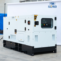 Groupe électrogène diesel ultra-silencieux 50/60HZ avec commutateur de transfert automatique, machine génératrice à faible régime pour une alimentation électrique continue