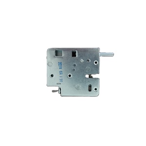 ราคาโรงงาน ล็อคประตูแม่เหล็กไฟฟ้า 12V ดีไซน์ใหม่ 12.5*80*80 มม. โครงสร้างโลหะประกอบสำเร็จสำหรับตู้ล็อกเกอร์ S150 สีดำ - Product Image 2