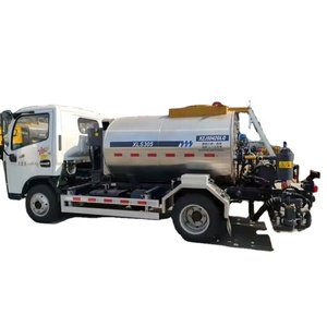 Máquina Asfaltadora para Construcción de Carreteras, Camión Distribuidor de Asfalto, Pulverizador de Emulsión de Betún, Motor de Bomba de Alta Eficiencia - Product Image 1