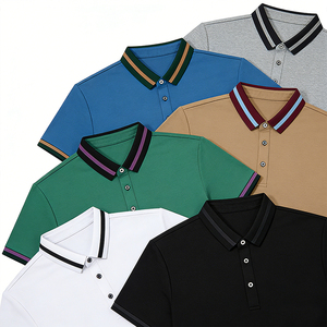 Camisetas de <span class=keywords><strong>Marca</strong></span> para Hombre, Camisetas Baratas de Talla Grande para Hombre, Polos Baratos, Polos de Secado Rápido, Camiseta Polo de Manga Corta - Product Image 1