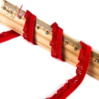 Bande élastique en dentelle picot de haute qualité 11 mm, garniture à volants, élastique pour sous-vêtements, sangle de soutien-gorge en nylon et élasthanne