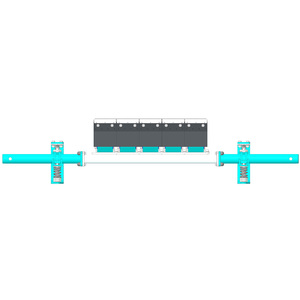 Özelleştirilmiş seramik ikincil konveyör bant kazıyıcı geniş genişlik kemer temizleyici için malzeme taşıma ekipmanları - Product Image 4