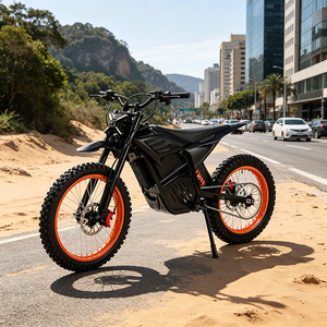 Vélo électrique <span class=keywords><strong>tout</strong></span>-<span class=keywords><strong>terrain</strong></span> professionnel 8000W de puissance de pointe à moteur central pour adultes, idéal pour l'escalade en montagne et le plaisir sur terrains difficiles. - Product Image 5