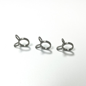 Stainless Steel Spring <b>Pipe</b> <b>Clamps</b> 1.2mm Metric For <b>Water</b> Oil Drainage <b>Pipes</b> Strong Stable Connection - Product Image 1