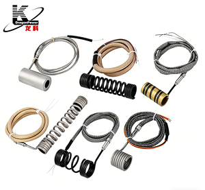 Élément chauffant électrique à ressort hélicoïdal pour système de canaux chauds et machine d'injection plastique - Product Image 4