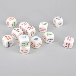 Juego de dados para beber Rolling Decider para despedidas de soltera Drunk Frenzy Fun para reuniones de amigos y familiares Decoraciones para fiestas - Product Image 1