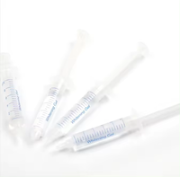 2025 Gel blanqueador de dientes de menta profesional 35% HP 44% CP jeringa blanca uso en clínica Oral accesorios de blanqueamiento de dientes multiusos