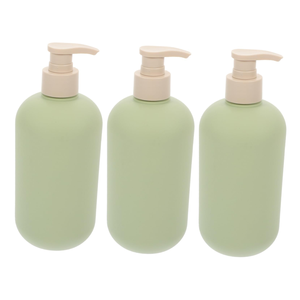 Nouvelle bouteille pompe en plastique à épaule ronde pour cosmétiques 120ml 200ml 500ml – Emballage pour lotion corporelle, tonique, soin de la peau, nettoyant, maquillage - Product Image 1