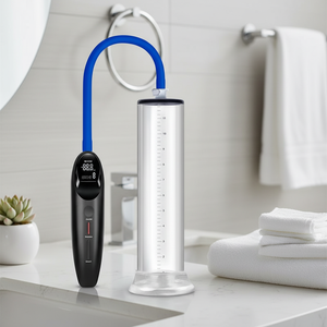 ของเล่นทางเพศสำหรับผู้ใหญ่ ZD-27-09 ของเล่นช่วยตัวเอง ให้ความรู้สึกเหมือนจริง พร้อมด้ามจับ ทรงกระบอก หน้าปัดแสดงระดับคู่ ชุดเต็ม - Product Image 6