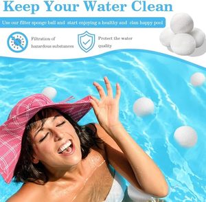 Xẩu dầu hấp thụ miếng bọt biển có thể giặt dầu hấp thụ miếng bọt biển bóng nổi hồ bơi Lọc miếng bọt biển bóng cho bồn tắm nước nóng, và Spa - Product Image 5