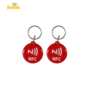 Tag RFID NFC in Resina Epossidica 13.56MHz con Logo Personalizzato, Portachiavi con Codice QR Variabile e Impermeabile per Controllo Accessi - Product Image 4