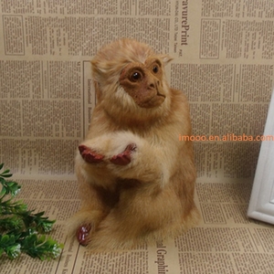 Factory Price 20cm <strong>Monkey</strong> Simulation Model Polyethylene&amp;furs <strong>Monkey</strong> Model Home Decoration Props <strong>Gift</strong> - Product Image 2