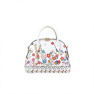 Newest Fashion Durable Foldable Women's Handbag with Cartoon Printing PU Material <b>Shoulder</b> <b>Strap</b> for Daily Use - Product Image 2
