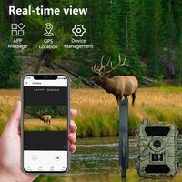 Nouvelle caméra de surveillance 4G avec application, vision nocturne, étanche IP66, pour la chasse à la faune, avec vidéo 8K et images 60MP