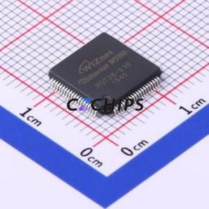 Nouvel émetteur-récepteur Ethernet à puce IC de circuit intégré d'origine W5100 LQFP-80(10x10) - Product Image 1