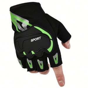 Guantes Deportivos de Medio Dedo de Alta Calidad, Unisex, para Ciclismo, Fitness, Ejercicio, Levantamiento de Pesas, Transpirables y Antideslizantes - Product Image 6