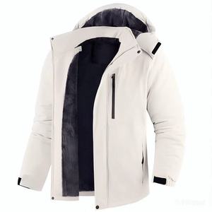 Giacca Invernale da <span class=keywords><strong>Uomo</strong></span> Impermeabile e Antivento con Fodera in Pile Termico, Cappuccio e Colletto Alto con Chiusura a Zip per Sport sul <span class=keywords><strong>Ghiaccio</strong></span> OEM - Product Image 6