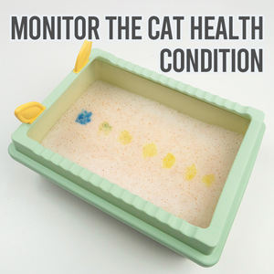 मिट्टी का रंग बदलने वाला मूत्र परीक्षण 99% धूल मुक्त क्रिस्टल कूड़े कस्टम पैकेजिंग लोगो सिलिका जेल बिल्ली लिटर - Product Image 2