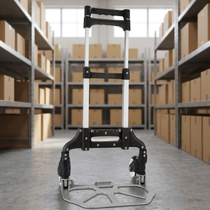 Carrello Pieghevole in Alluminio Nero - Product Image 2