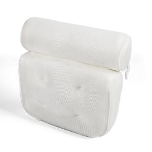 Accessoires de <span class=keywords><strong>baignoire</strong></span> Ventouse antidérapante Oreiller de bain ergonomique pour le soutien du cou Appuie-tête - Product Image 1