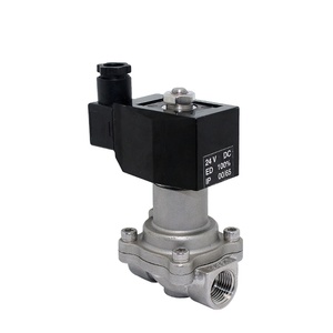Válvula Solenoide de Vapor de Alta Temperatura em Aço Inoxidável <span class=keywords><strong>COVNA</strong></span> para Água Quente e Óleo, 220V AC, 1/2 polegada, 24V, Resistente ao Calor Celsius - Product Image 1