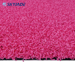 Thảm cỏ nhân tạo màu xanh với sự ủng hộ PU và thoát nước nhanh cho sân padel ngoài trời-sân cỏ tổng hợp bảo trì thấp - Product Image 3