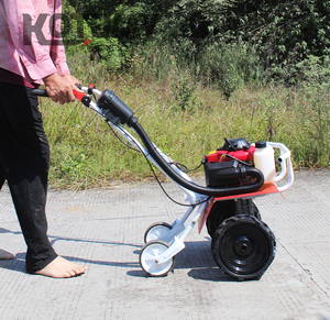 Motozappa Agricola Multifunzione Tiller Coltivatore per Diserbo Scavo Allentamento e Aratura del Terreno a Benzina Piccola Micro Motozappa - Product Image 3