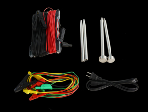 1 साल की वारंटी के साथ DJD-614 110 वी ग्राउंड प्रतिरोध मीटर पृथ्वी प्रतिरोध परीक्षक - Product Image 6