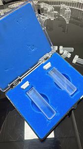 Laboratorium Spectrofotometer Optische Cuvette 3,5ml 10mm Kwartsglascuvette Transparante Kwartscuvette - Product Image 5