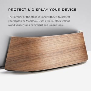 Soporte Vertical de Madera Sólida Ajustable de Alta Calidad para Portátil, Tablet y Laptop, Nuevo Estilo, Venta al Por Mayor - Product Image 2