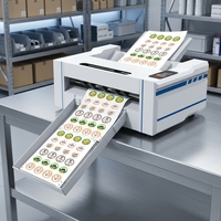 Plotter de Corte Computarizado de Contornos Bascocut A3/A4/A3+ de Alta Productividad con Cámara CCD para Etiquetas