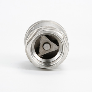Válvula de Retención Vertical de Resorte Tipo MM de Acero Inoxidable 316 con Rosca NPT de 2 Piezas DN20 3/4'' - Product Image 2