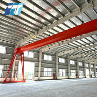 Production et manutention en usine de ponts roulants monopoutres électriques de haute qualité, capacité de 10 à 100 tonnes