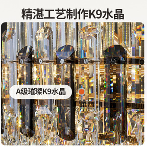 Luxury Crystal Chandelier Multi Head Round Led <b>Light</b> For Home Villa Living Room Hotel Project - Product Image 5