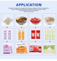 HANNPRO Machine d'emballage de liquide à plusieurs voies Sachet de shampooing Après-shampooing Ketchup Honey Machine d'emballage de liquide