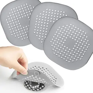 Drain Hair Catcher, 4 Pack, Shower Drain Cover for Bathtub, Kitchen Sink  Strainer, Stainless Steel Bathroom Sink, Different Sizes from 2.1 to 4.5