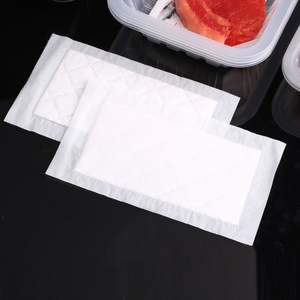แผ่นซับน้ำสำหรับเนื้อสัตว์แบบใช้แล้วทิ้งสำหรับบรรจุภัณฑ์ขายส่ง แผ่นซับน้ำสำหรับเนื้อวัวสำหรับวางในถาด - Product Image 1