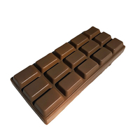 Juguetes de chocolate blandos de PU de tacto suave, simulación de chocolate, de subida lenta, populares en 2026, juguetes antiestrés de chocolate blandos para aliviar el estrés