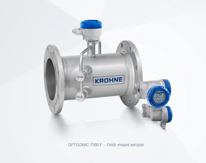 Débitmètre ultrasonique Krohne-OPTISONIC 7300 pour les applications de gaz naturel, de gaz de procédé et de gaz utilitaire - Product Image 1
