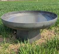 Brasero en acier au carbone, foyer extérieur à bois pour jardin, fête en plein air, cuisson