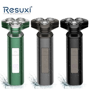 Resuxi KS-0273男士电动剃须刀充电浮动剃须防水干湿无绳剃须刀带磁铁刀片 - Product Image 1
