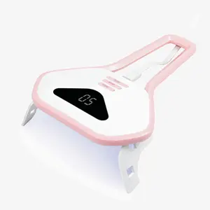 Nieuw Product Draagbare Mini Uv Led Nagellamp 24W Desktop Handheld Nagellamp Één Vinger Flash Cure Nail Droger