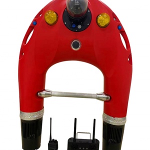 Robot de sauvetage télécommandé à conception brevetée avec positionnement GPS Beidou, caméra HD, lumière d'alarme, fonction talkie-walkie et bouée de sauvetage - Product Image 5