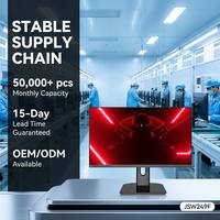 Monitor para Esports de 540Hz y 24.1 Pulgadas FHD sin Marco, Monitor de Escritorio para Computadora con Baja Latencia de 0.2ms para Cibercafés, Venta al Por Mayor